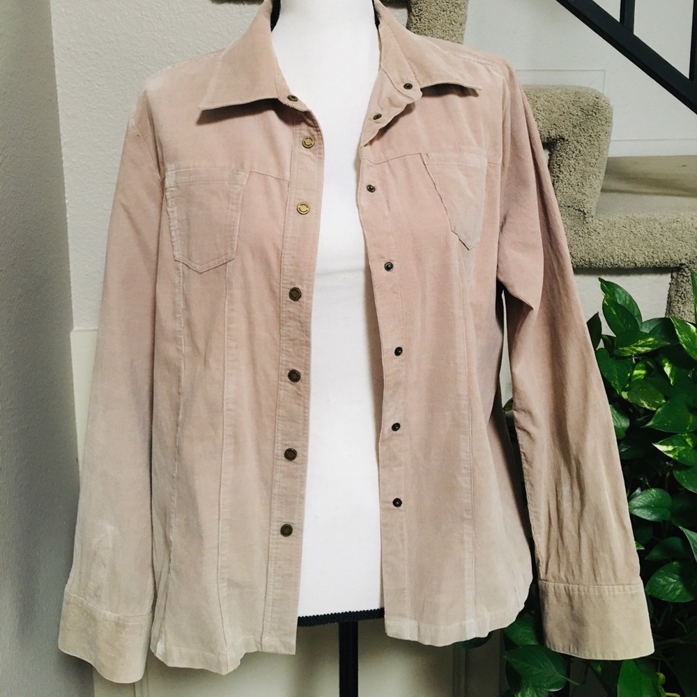Tan Corduroy Jacket